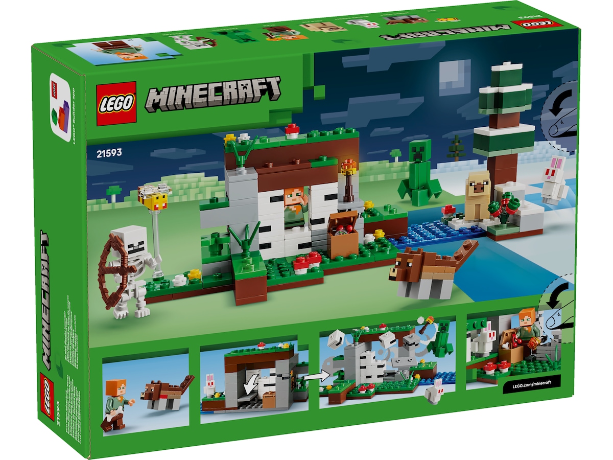 LEGO Minecraft Eventyr den første natten 21593 LEGO