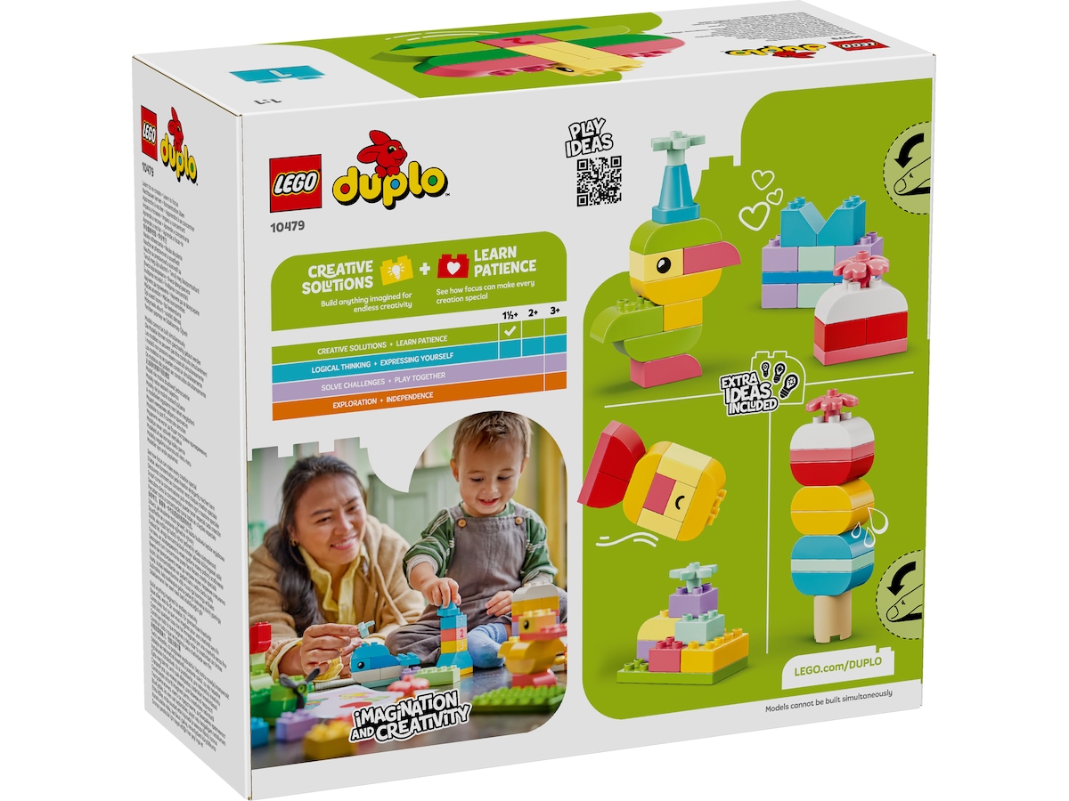LEGO DUPLO Classic Kreativitetsboks med fargerike klosser 10479 LEGO