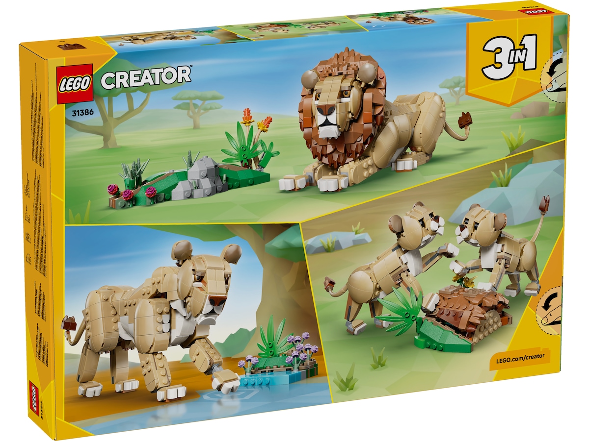 LEGO Creator Ville dyr: Majestetisk løve 31386  LEGO