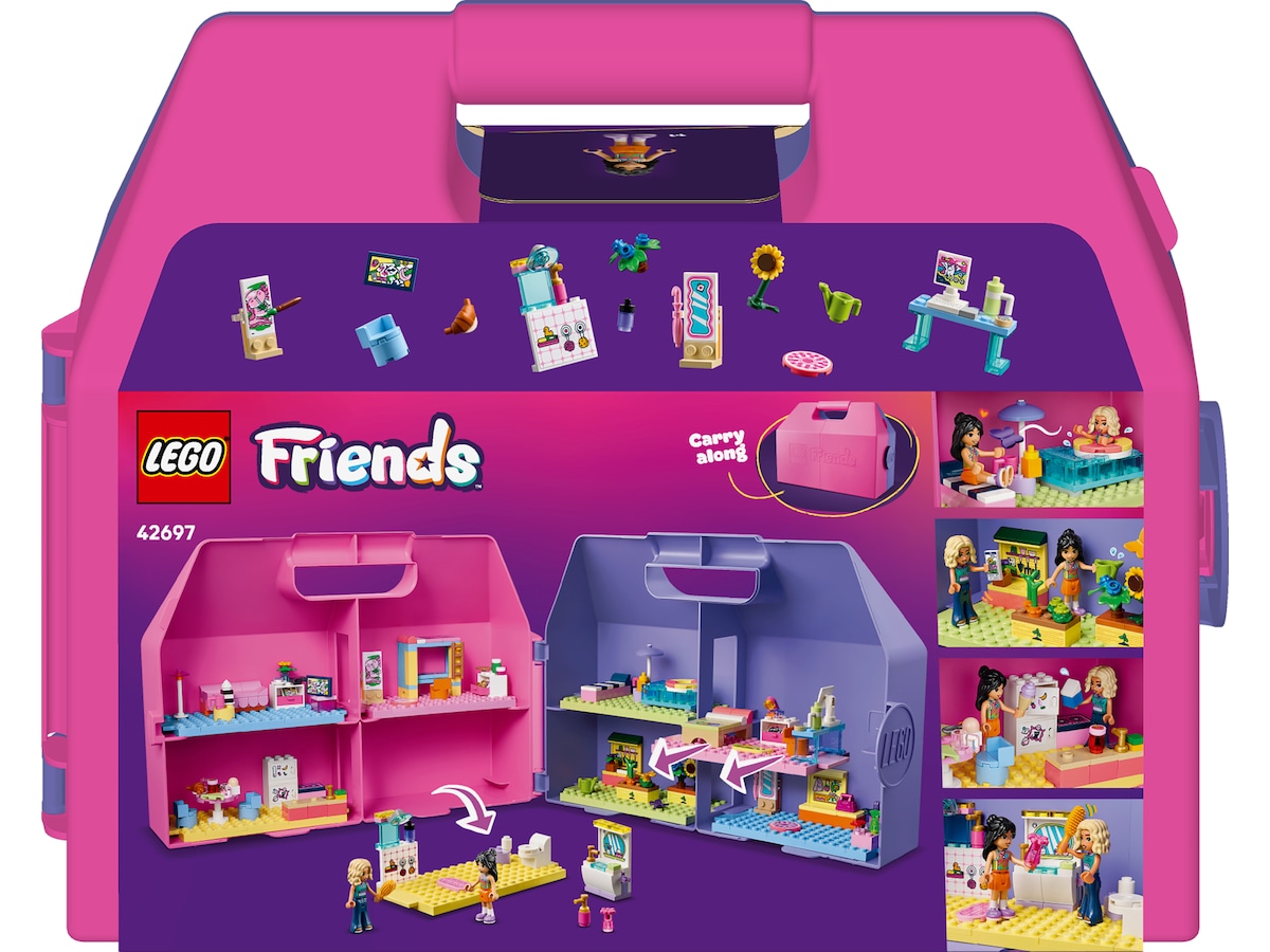 LEGO Friends Kreativ koffert med dukkehus 42697 LEGO