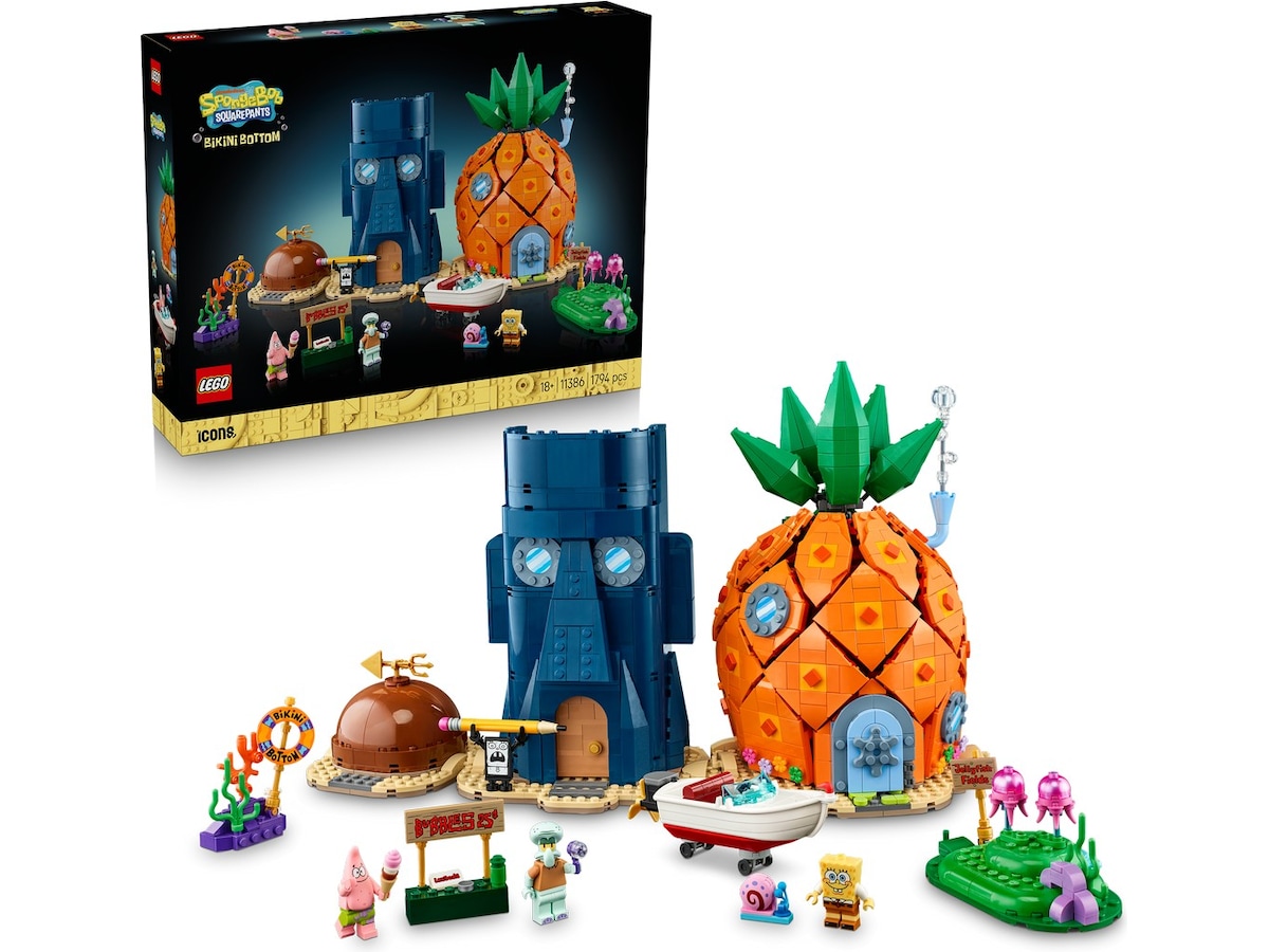 LEGO Icons Svampebob Firkant: Bikinibunnen 11386 LEGO