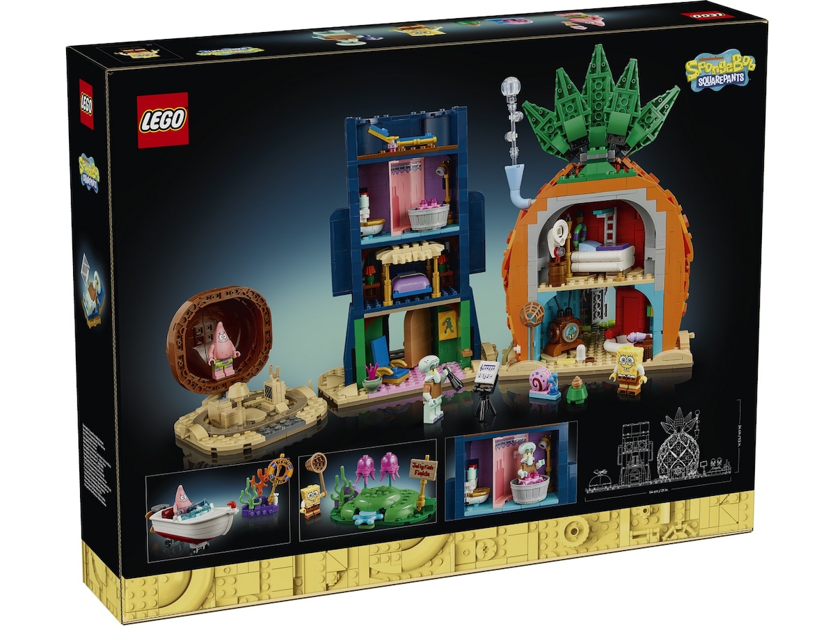 LEGO Icons Svampebob Firkant: Bikinibunnen 11386 LEGO
