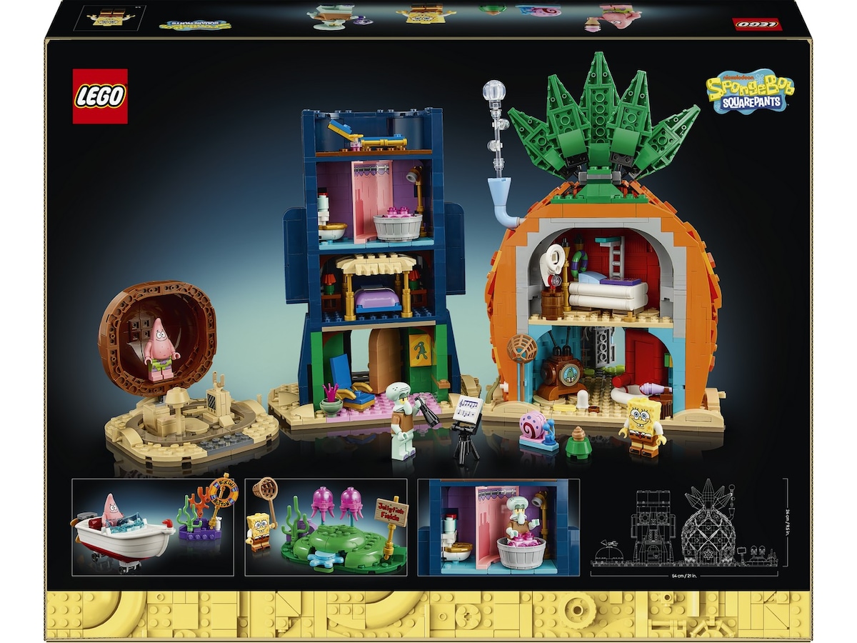 LEGO Icons Svampebob Firkant: Bikinibunnen 11386 LEGO