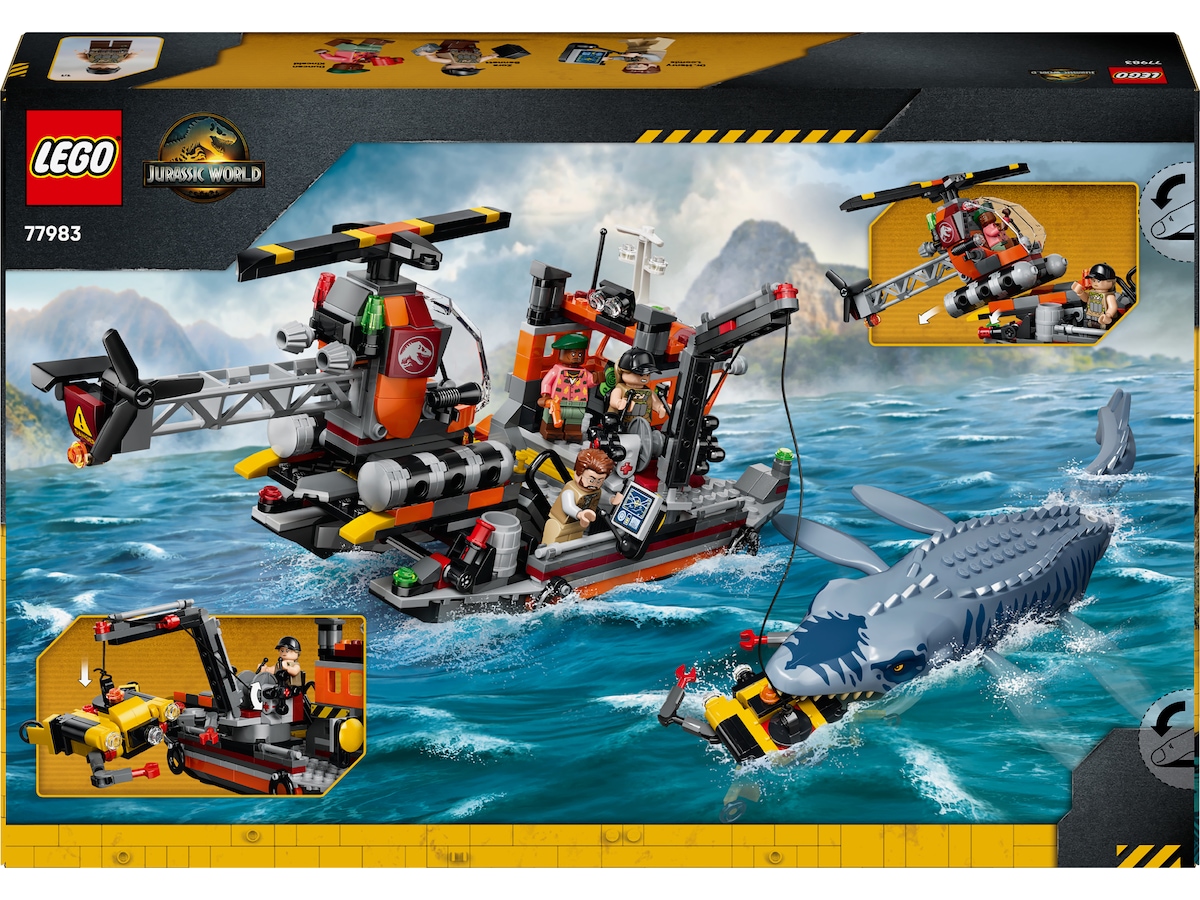 LEGO Jurassic World Mosasaurus-båtangrep 77983 LEGO