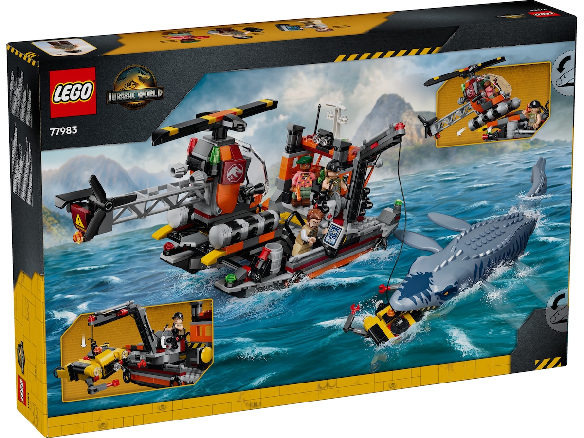 LEGO Jurassic World Mosasaurus-båtangrep 77983 LEGO