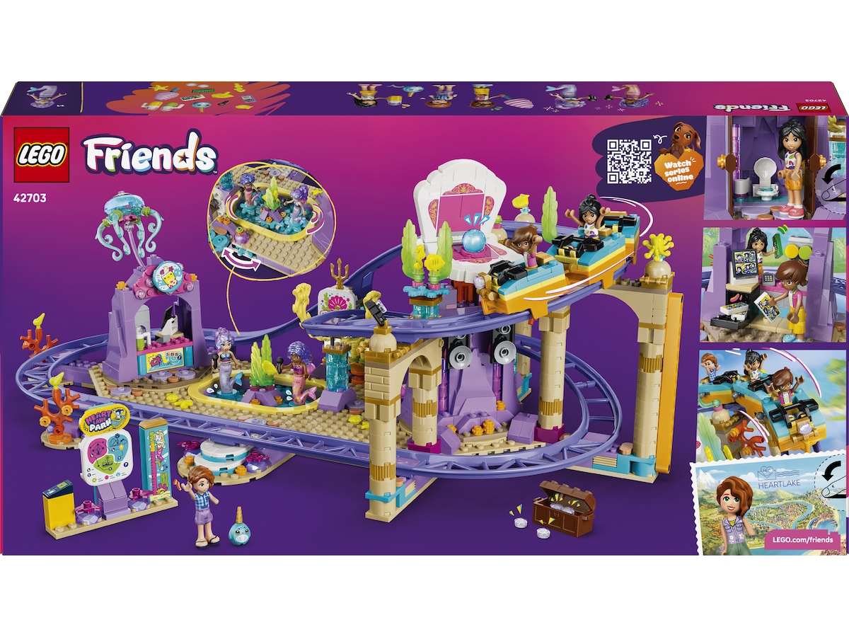 LEGO Friends Berg-og-dal-bane med havfruetema 42703 LEGO