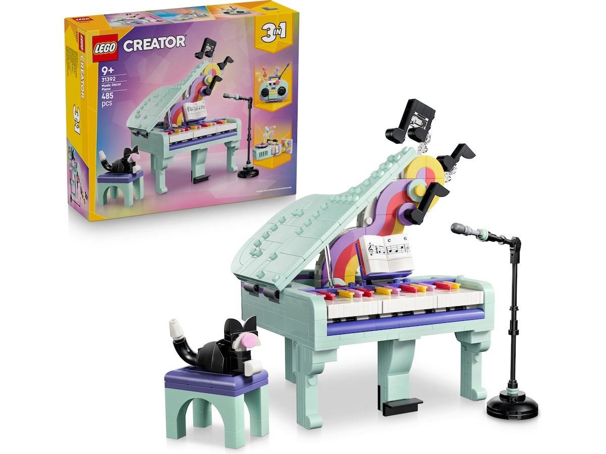 LEGO Creator 3-i-1 Dekorativt flygel med katt 31392 LEGO