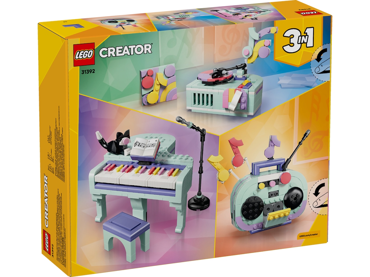 LEGO Creator 3-i-1 Dekorativt flygel med katt 31392 LEGO