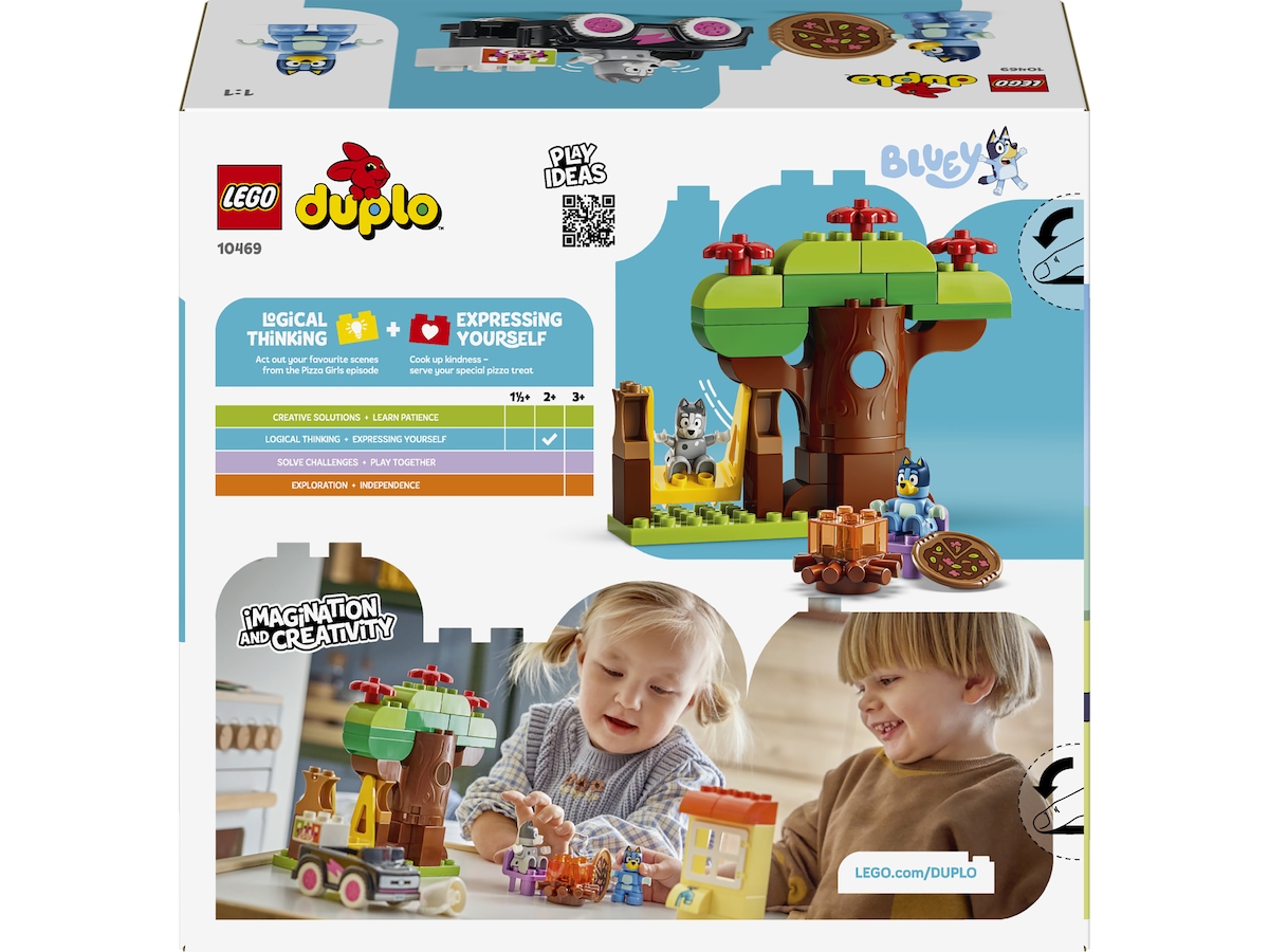 LEGO DUPLO Bluey Pizzajenter med Muffin og Bluey 10469  LEGO