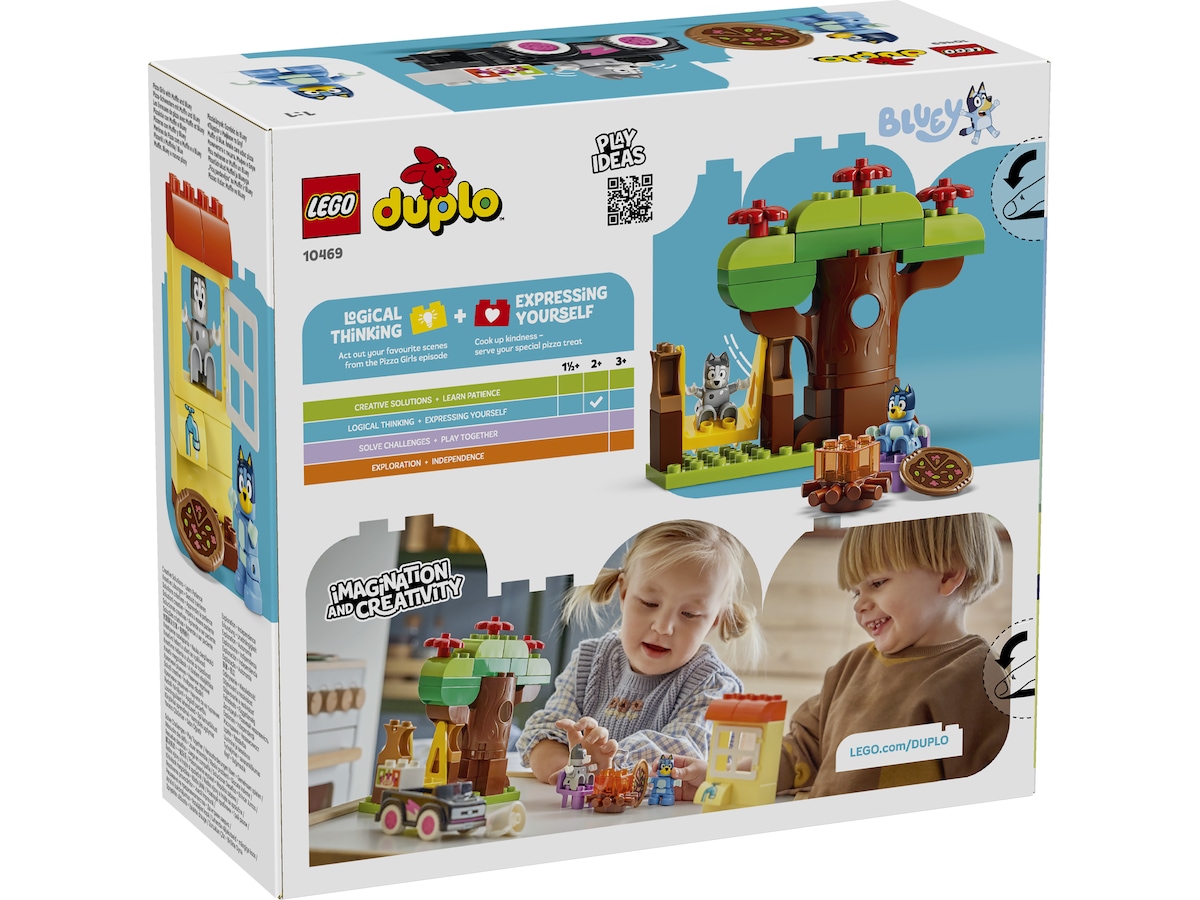LEGO DUPLO Bluey Pizzajenter med Muffin og Bluey 10469  LEGO