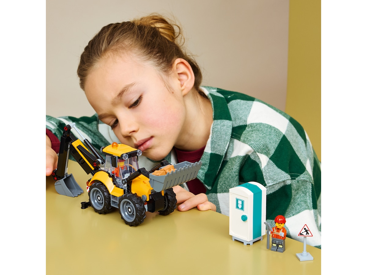 LEGO City Great Vehicles Gul traktorgraver 60480 LEGO