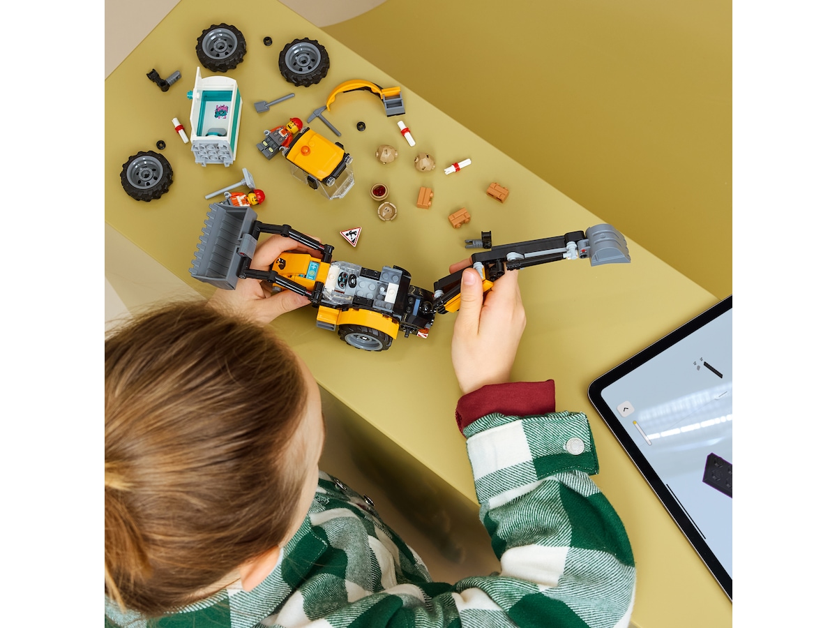 LEGO City Great Vehicles Gul traktorgraver 60480 LEGO