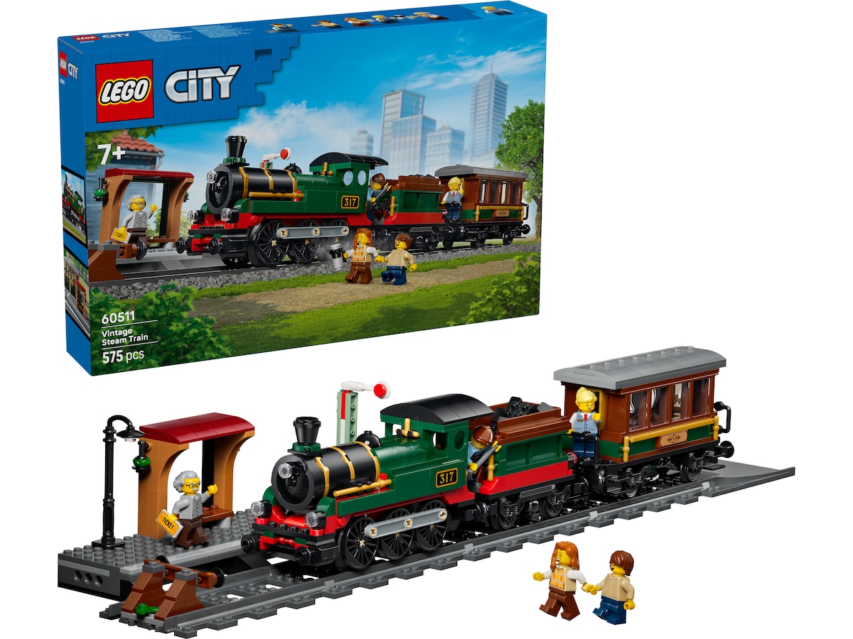 LEGO City Gammeldags damptog 60511 LEGO