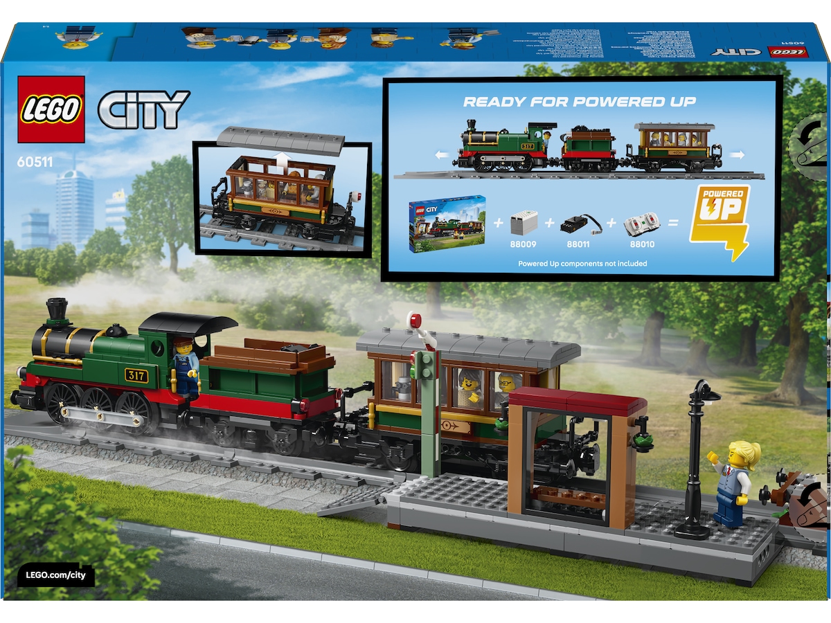 LEGO City Gammeldags damptog 60511 LEGO