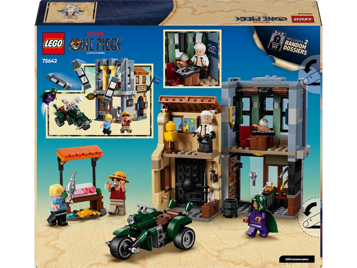 LEGO ONE PIECE Oppgjør med kaptein Smoker 75642 LEGO