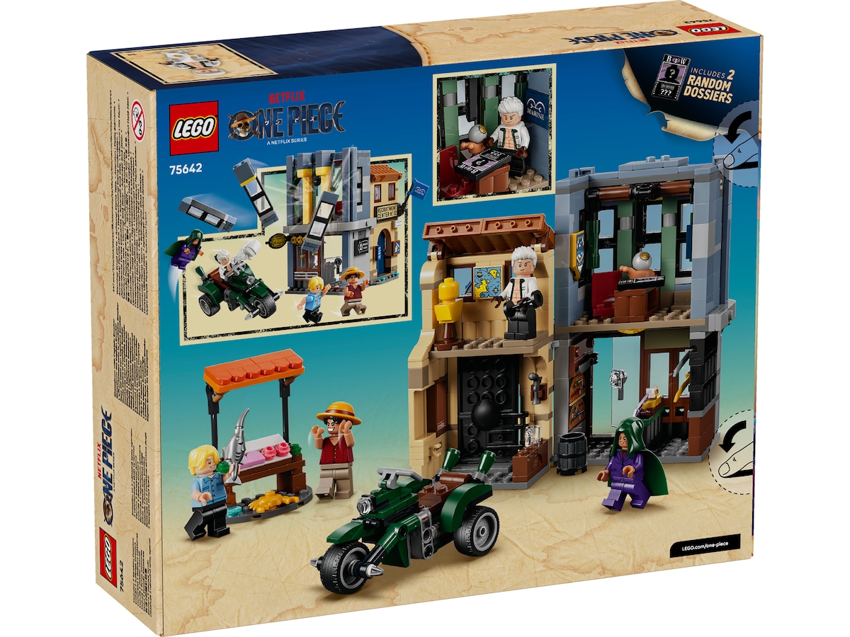 LEGO ONE PIECE Oppgjør med kaptein Smoker 75642 LEGO