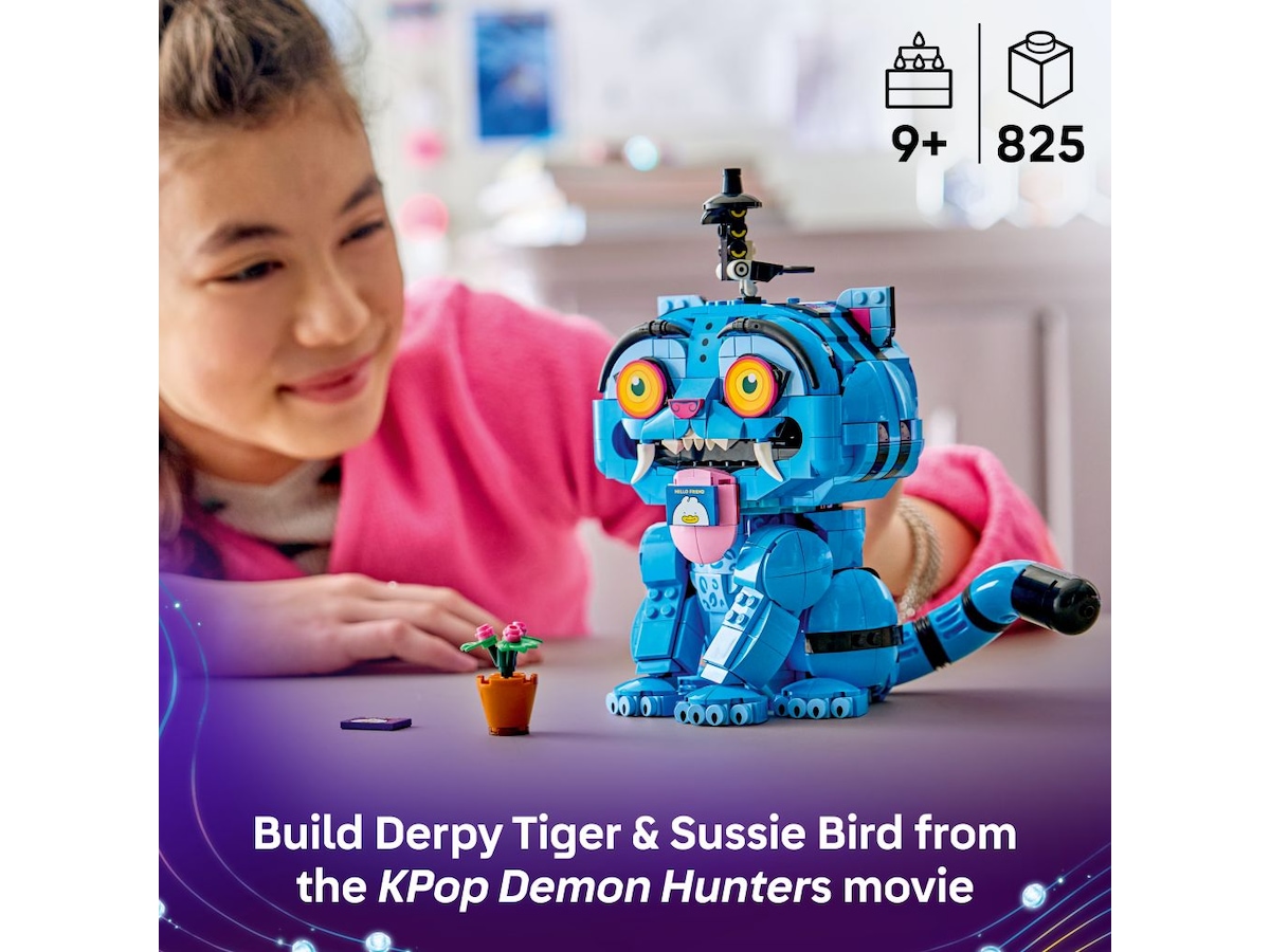 LEGO KPop Demon Hunters Derpy Tiger og Sussie Bird 72537 LEGO