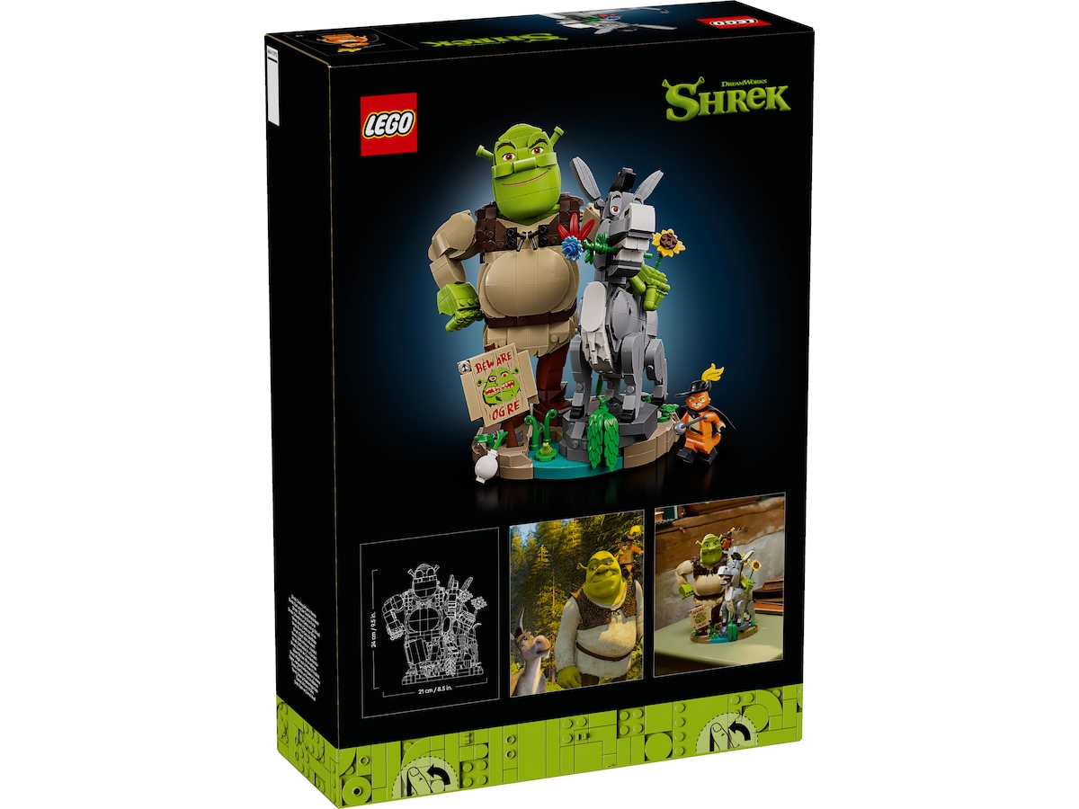 LEGO Shrek, Esel og Pus med Støvler 72423 LEGO