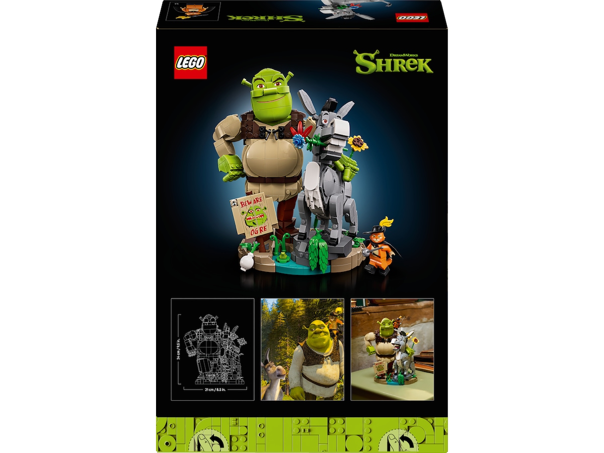 LEGO Shrek, Esel og Pus med Støvler 72423 LEGO