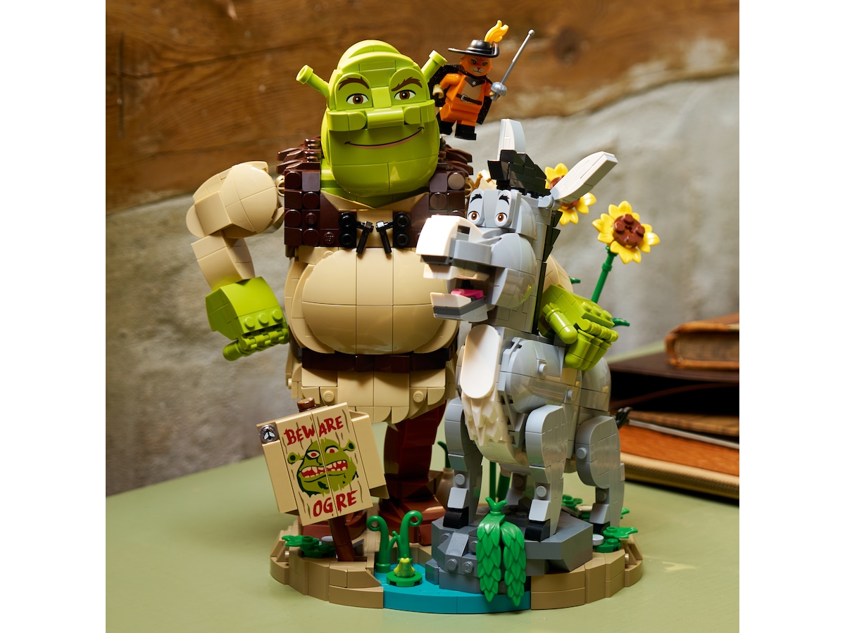 LEGO Shrek, Esel og Pus med Støvler 72423 LEGO