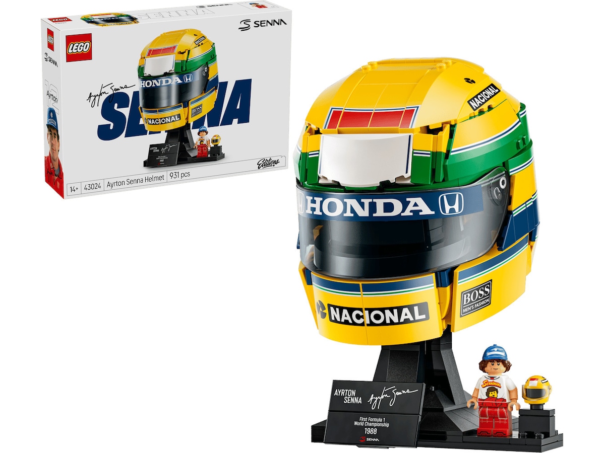 LEGO® Editions Ayrton Senna hjelm LEGO
