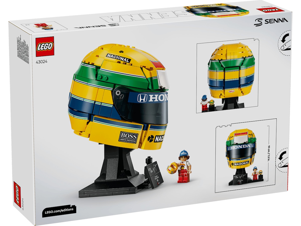 LEGO® Editions Ayrton Senna hjelm LEGO