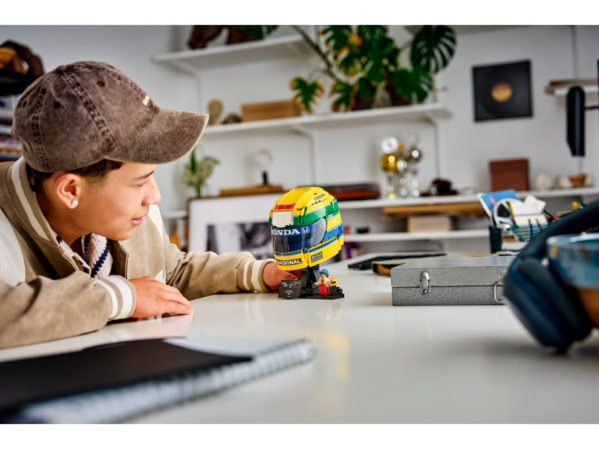 LEGO® Editions Ayrton Senna hjelm LEGO