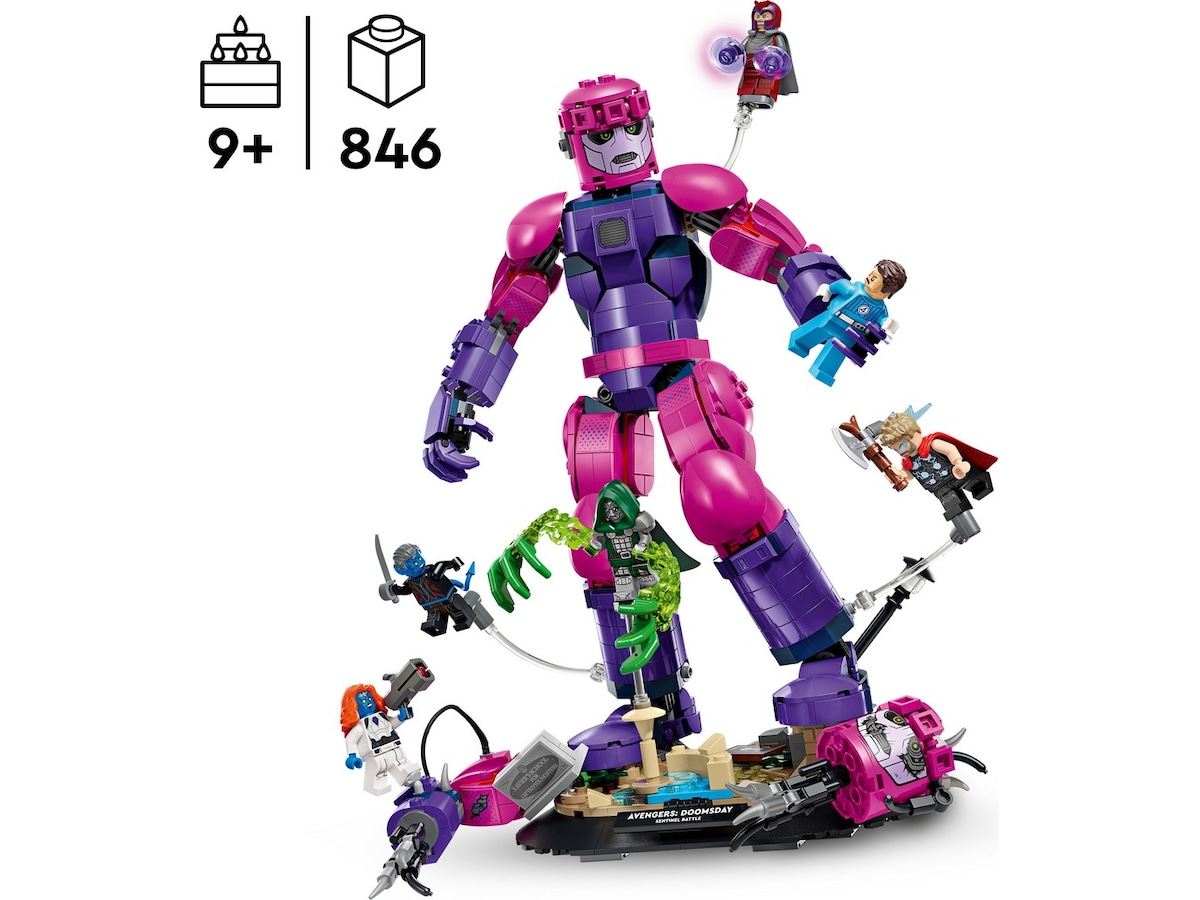 LEGO Marvel Episk oppgjør: Avengers: Doomsday 76348 LEGO