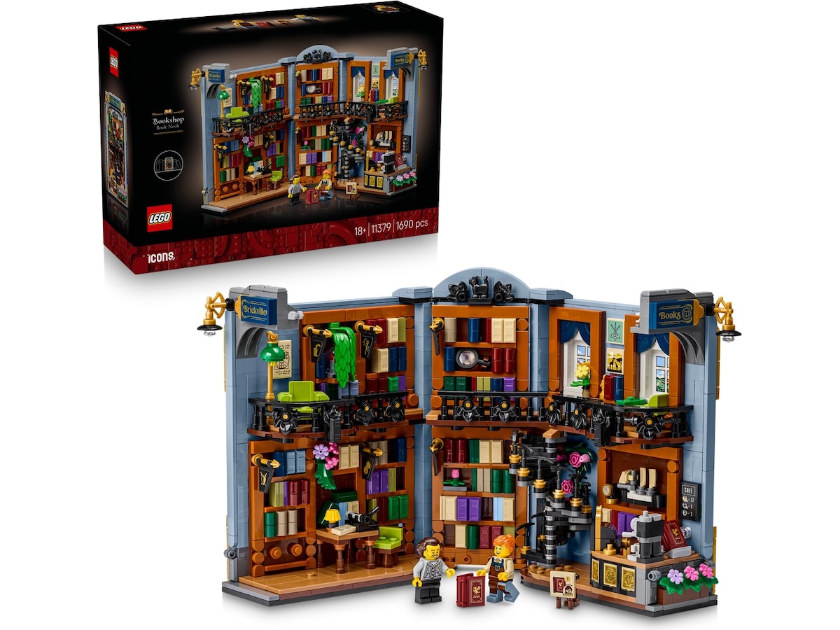 LEGO Icons Bokhandel: Bokstøtte byggesett 11379 LEGO