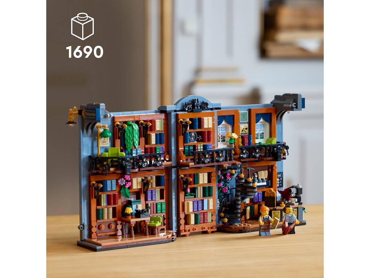 LEGO Icons Bokhandel: Bokstøtte byggesett 11379 LEGO