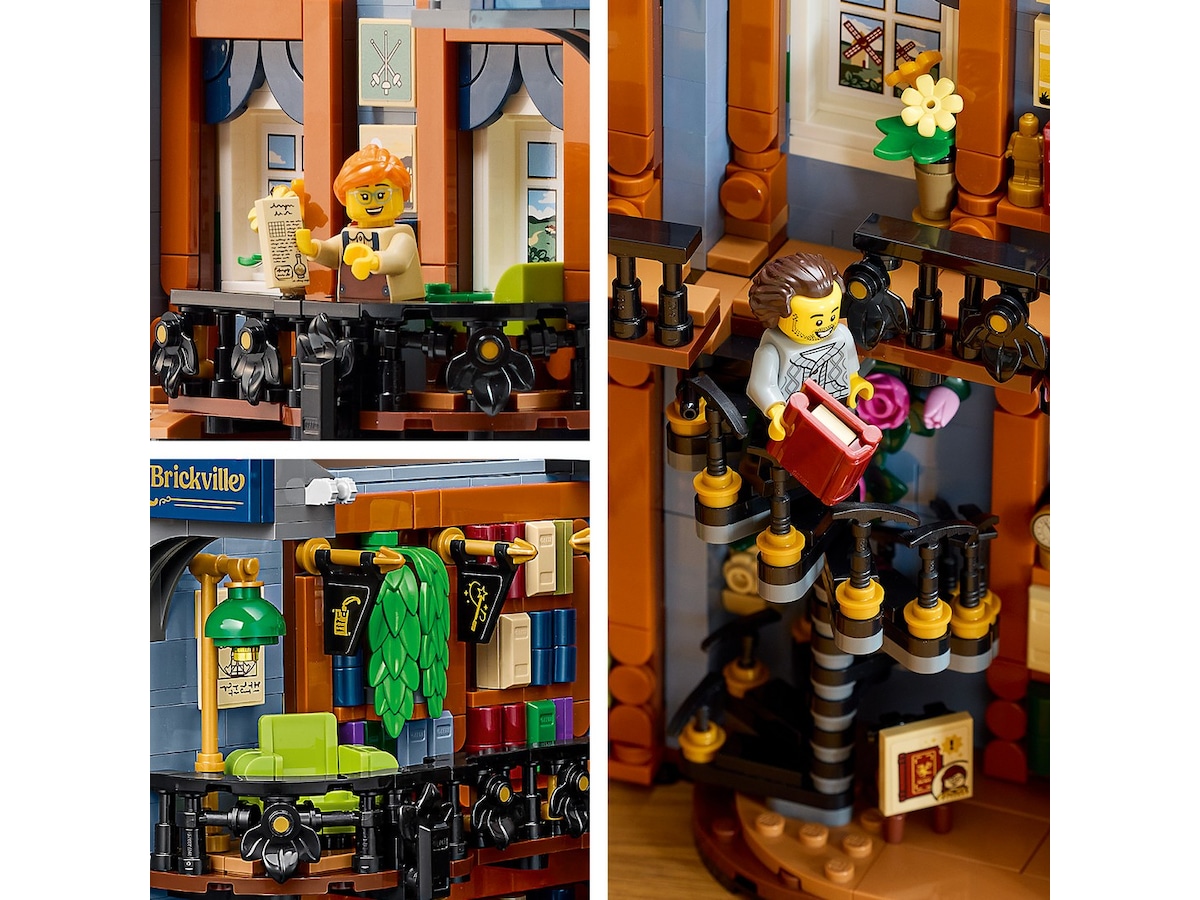 LEGO Icons Bokhandel: Bokstøtte byggesett 11379 LEGO