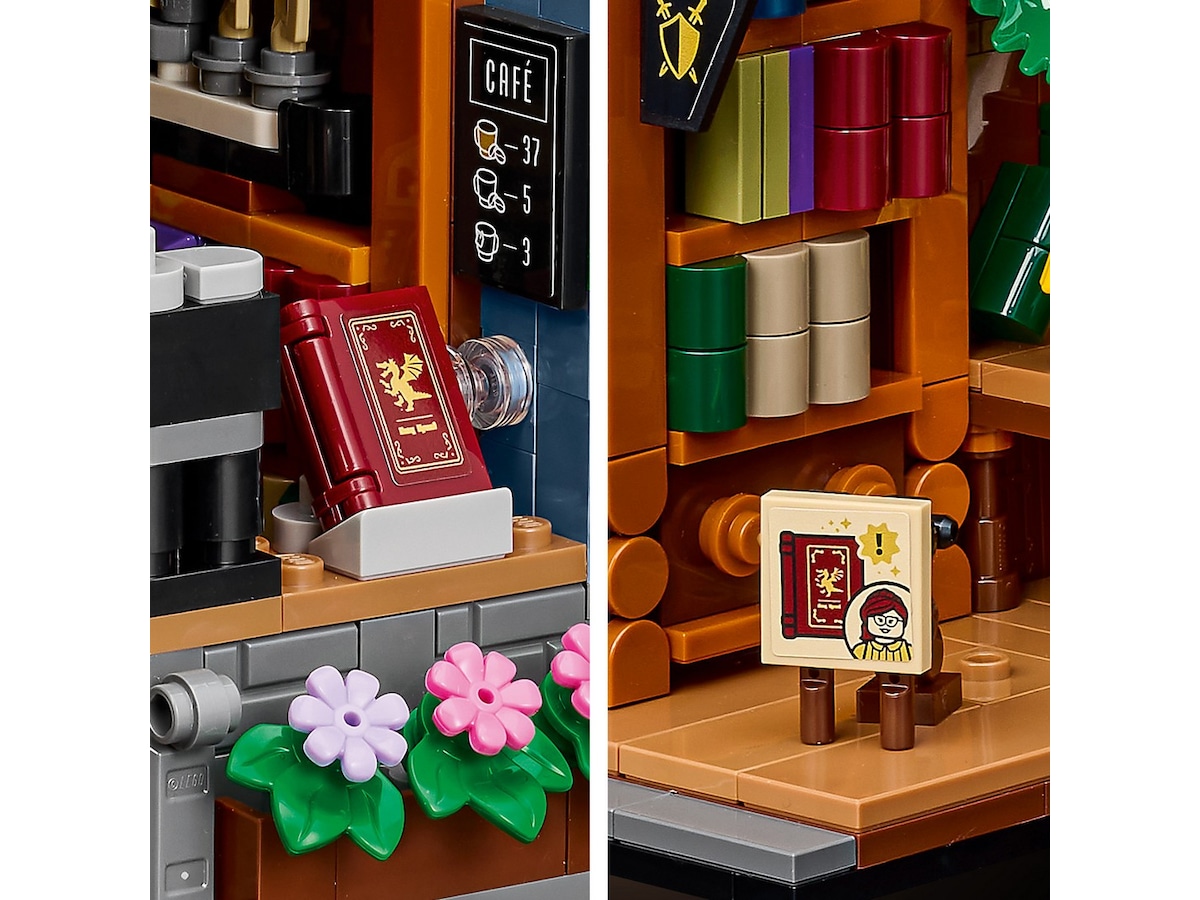 LEGO Icons Bokhandel: Bokstøtte byggesett 11379 LEGO