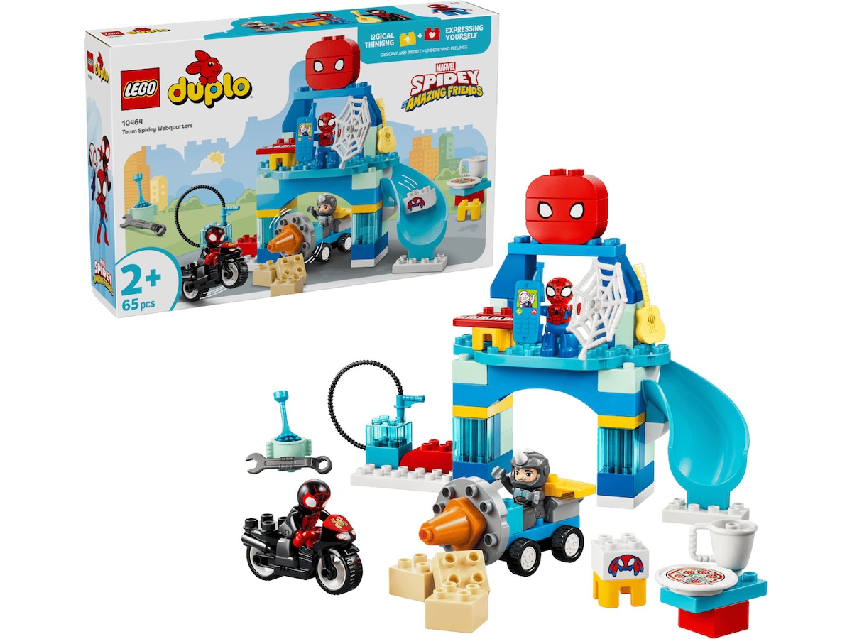 LEGO DUPLO Marvel Team Spideys nettkvarter 10464 LEGO