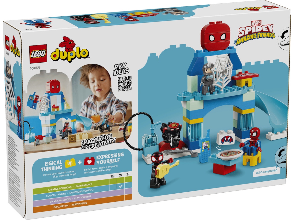LEGO DUPLO Marvel Team Spideys nettkvarter 10464 LEGO