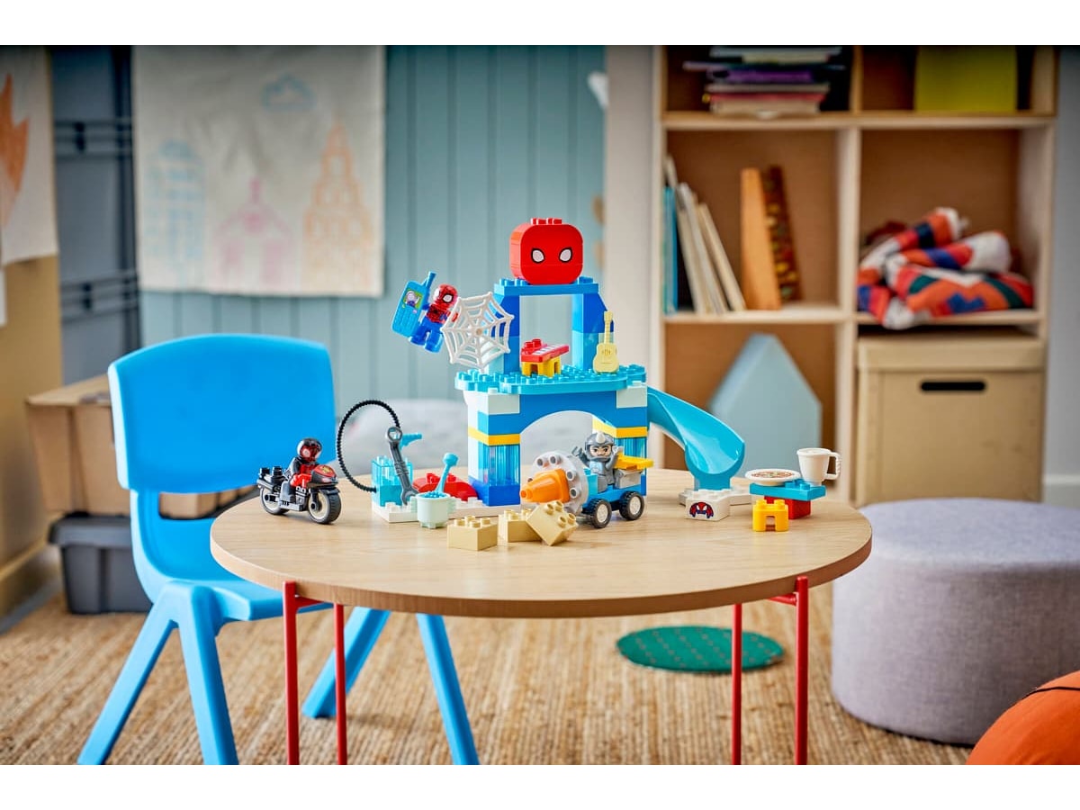 LEGO DUPLO Marvel Team Spideys nettkvarter 10464 LEGO