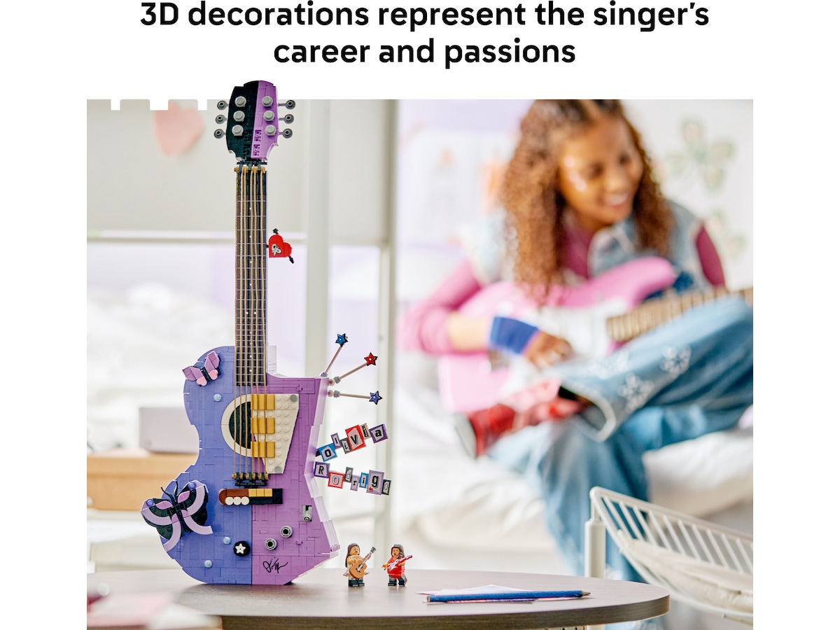 LEGO Editions Music Olivia Rodrigos tofargede gitar 43031 LEGO