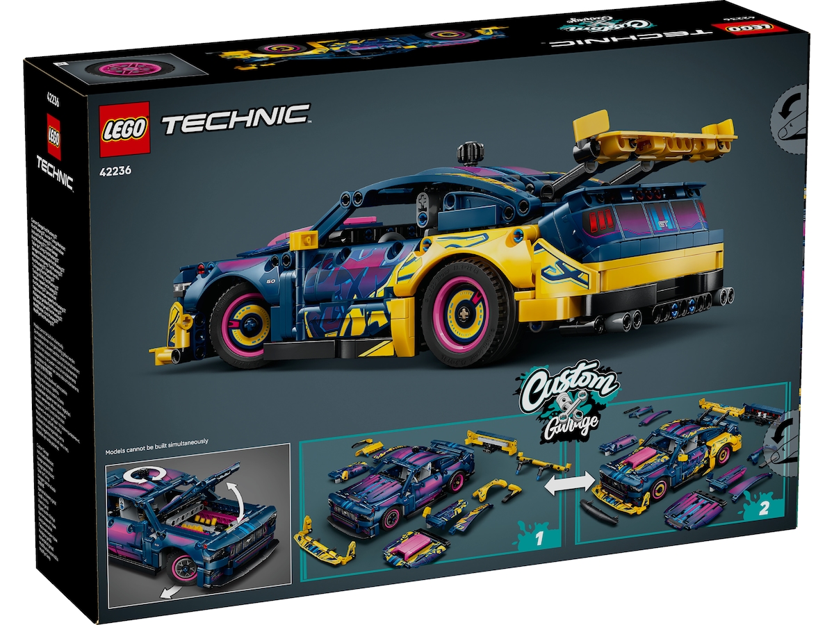 LEGO Technic Verkstedstilpasset Ford Mustang GT-bil 42236 LEGO
