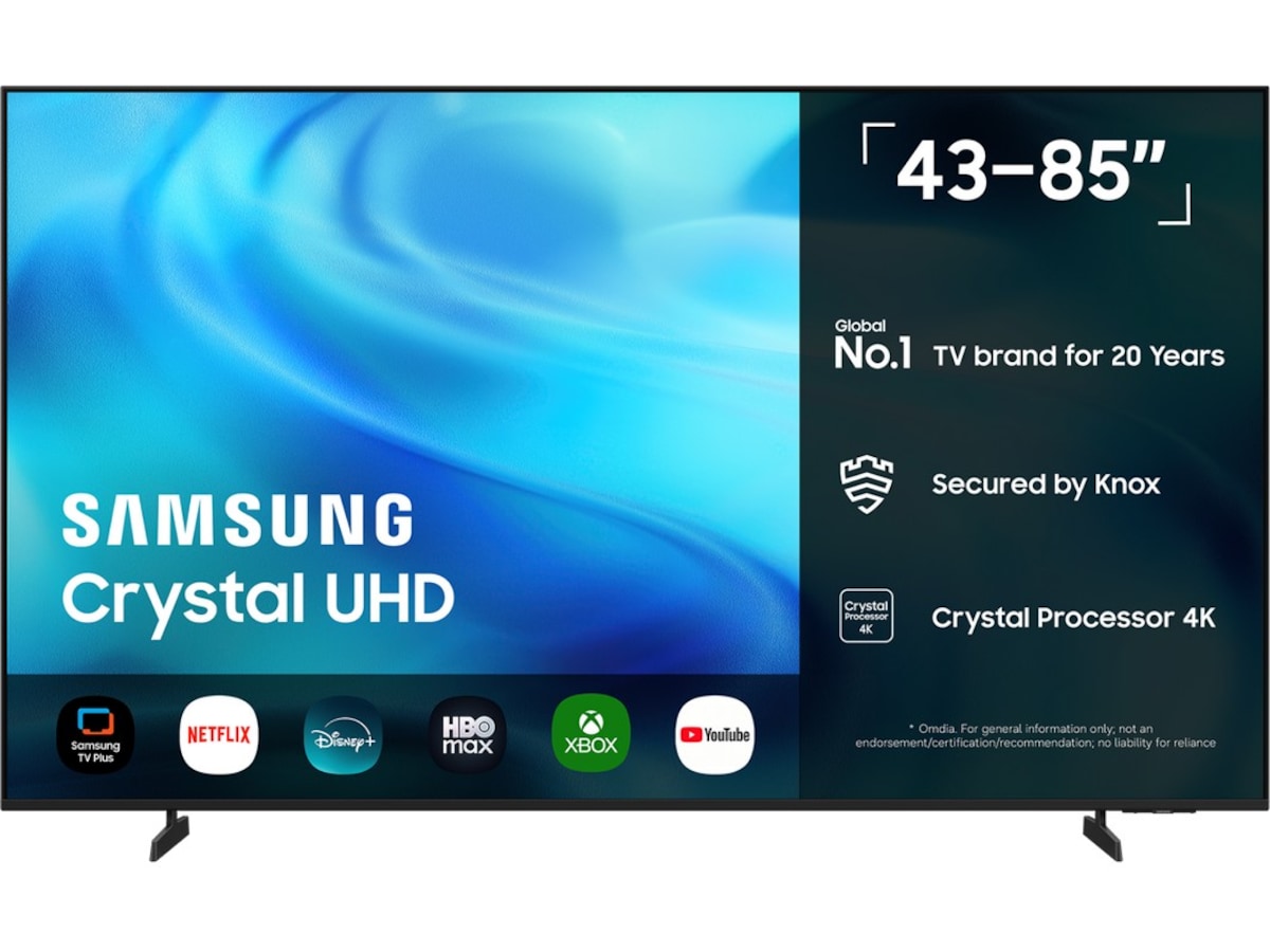 Samsung 85" Crystal UHD 4K Smart TV U7005H (2026) Over 80 tommer TV