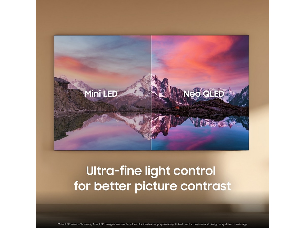 Samsung 65" QN72H Neo QLED 4K Mini LED Smart TV (2026) 60 - 69 tommer TV