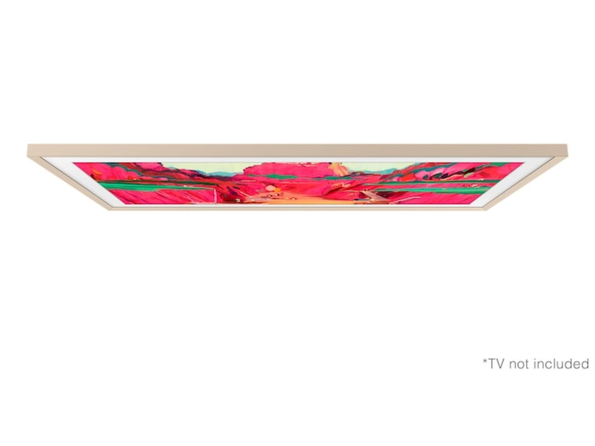 Samsung 75" ramme til The Frame og The Frame Pro (2021-2025, Sand Gold) -B-Grade Demo TV/projektor