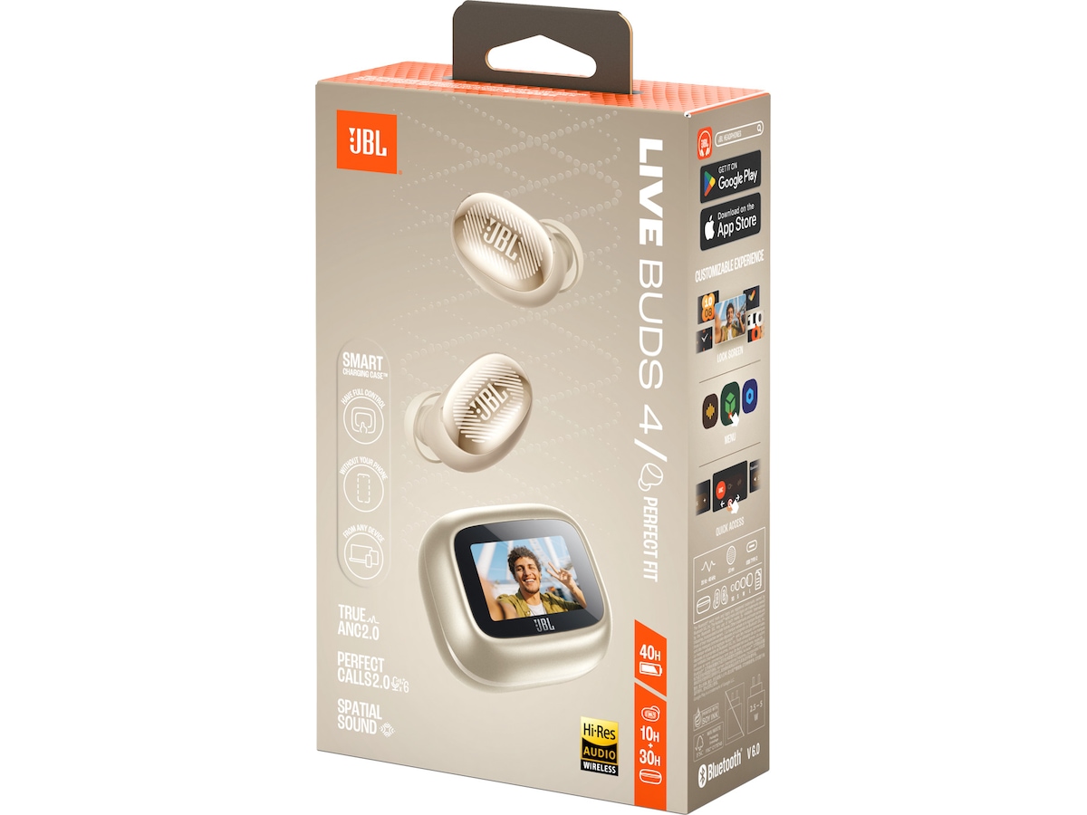 JBL LIVE BUDS 4 trådløse ørepropper (champagne) Ørepropper