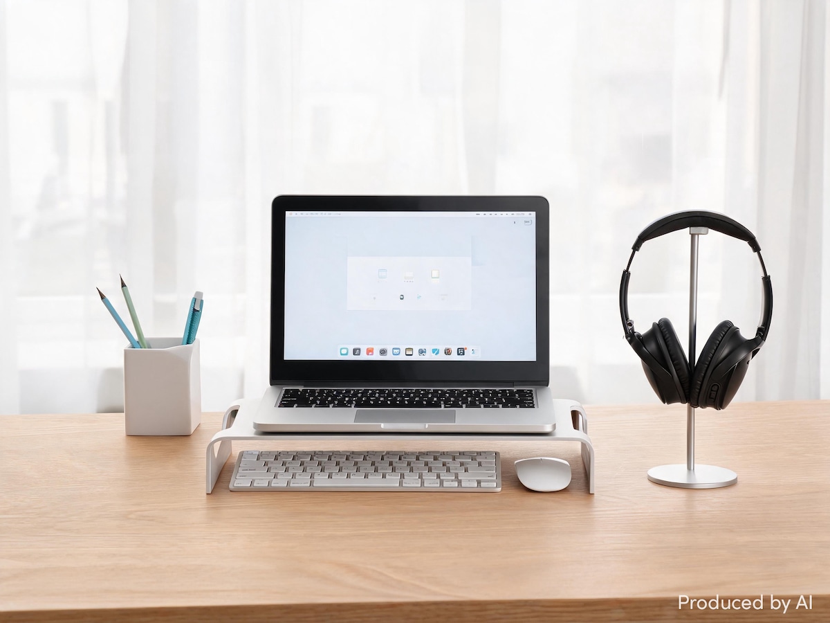 Andersson Headsetstativ HTS-C1000 (Silver) Tilbehør til gamingheadset