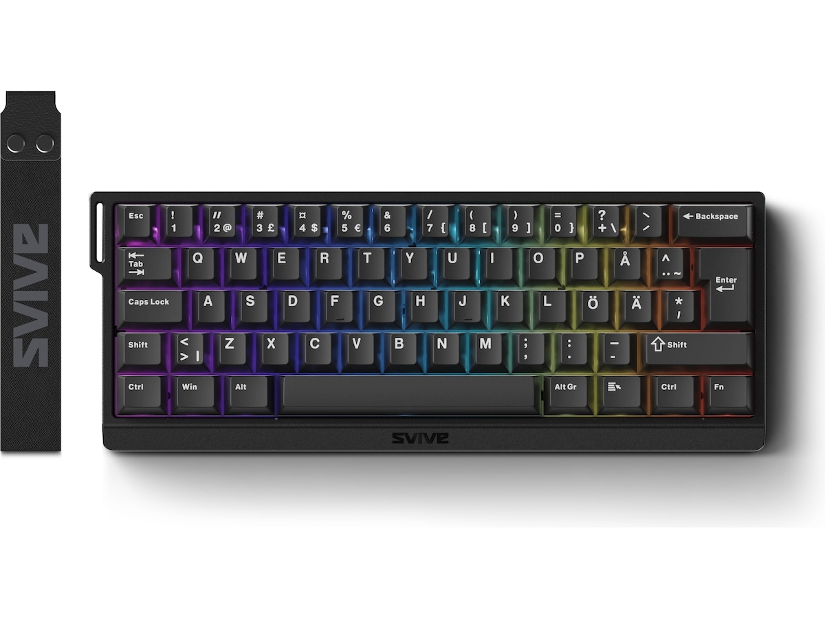 Svive Strike 5 Magnetisk Gamingtastatur Gamingtastatur