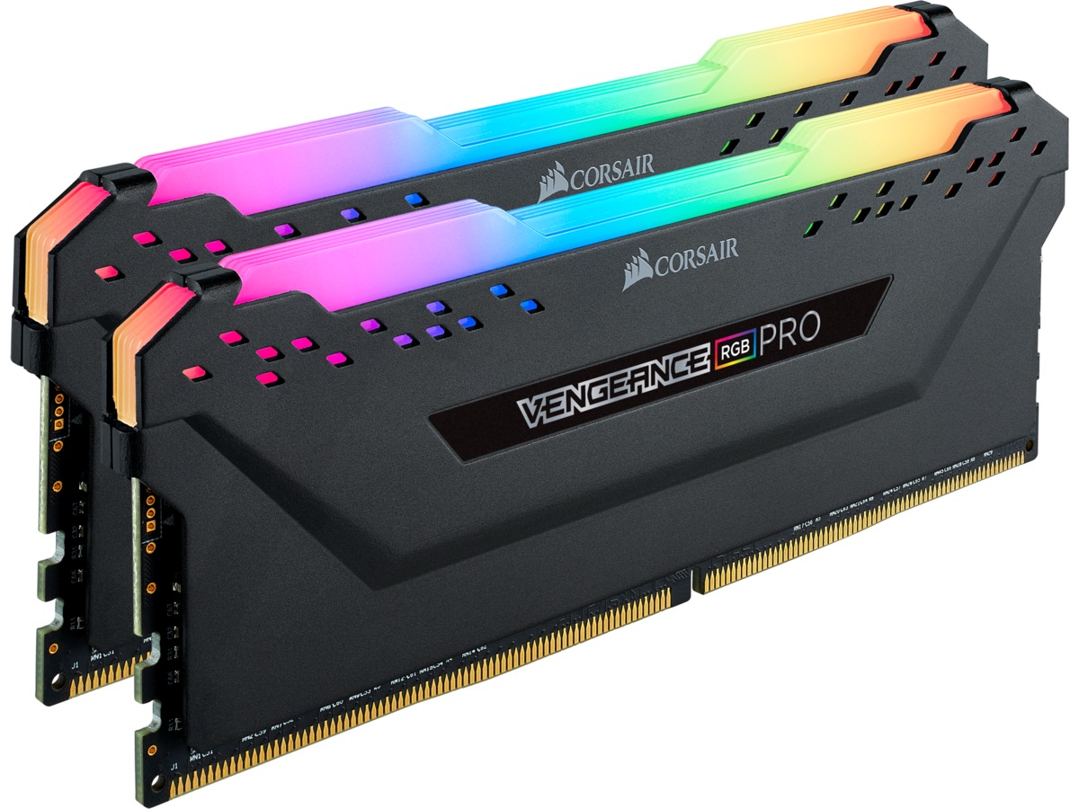 Corsair Vengeance RGB PRO DDR4 3200MHz 32GB (sort) -B-Grade Demo minne (ram)