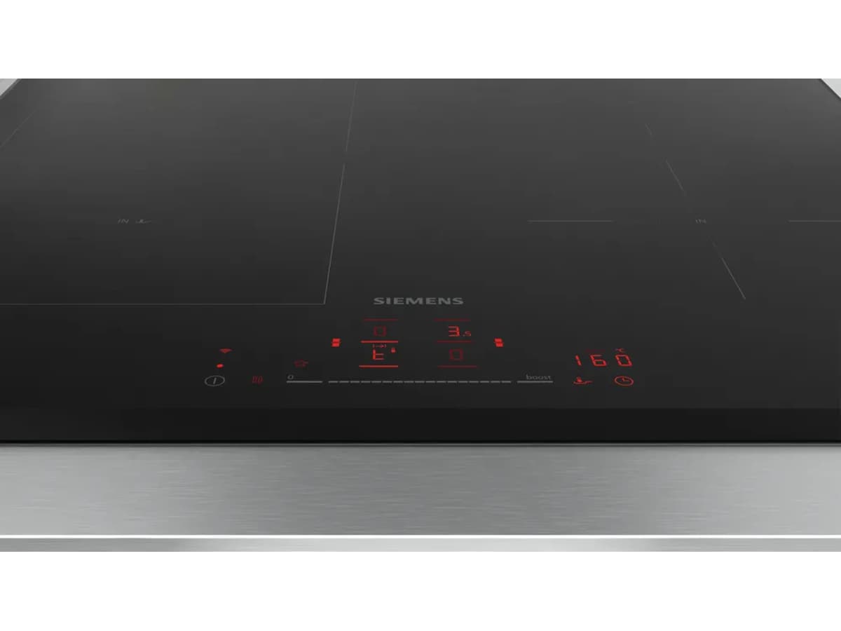 Siemens HB271ABS3 iQ300 innebygd ovn (stål) + induksjonstopp Stekeovn