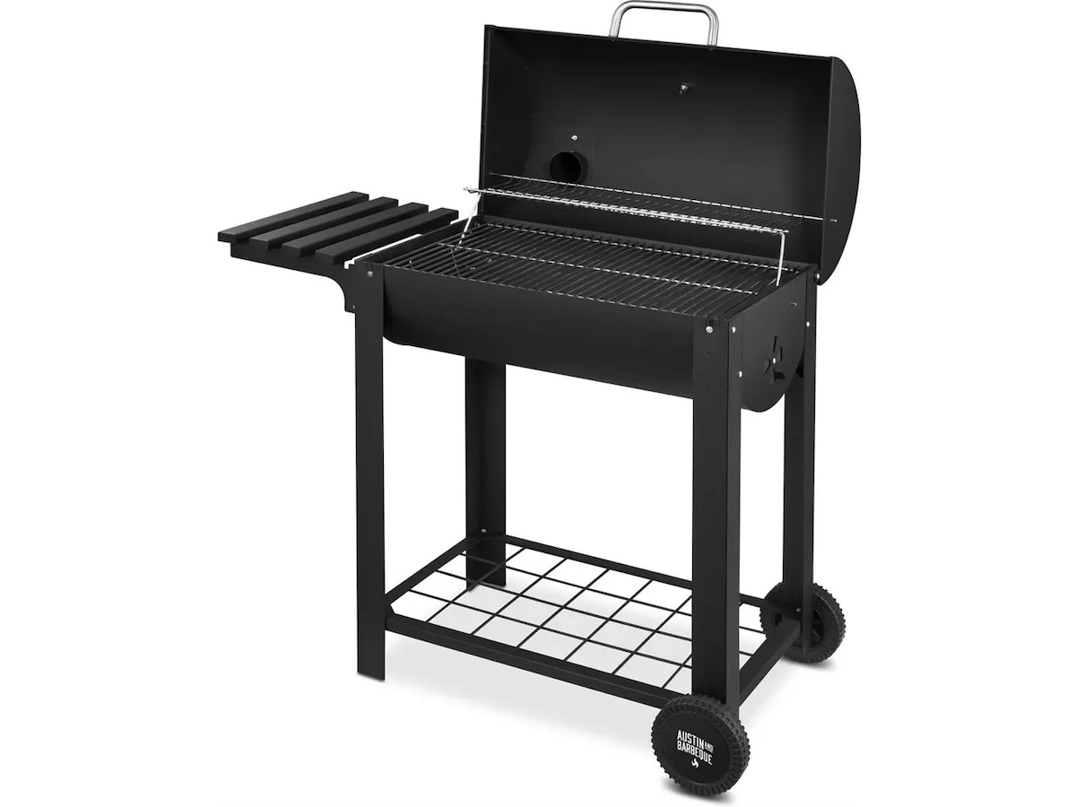 Austin and Barbeque AABQ Classic Barrel Kullgrill Grill