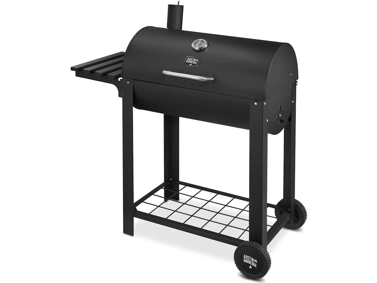 Austin and Barbeque AABQ Classic Barrel Kullgrill Grill