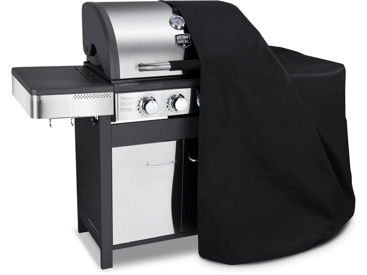 Austin and Barberque Grilltrekk til mindre gassgriller opptil 130 x 65 cm Lokk til utendørsgriller