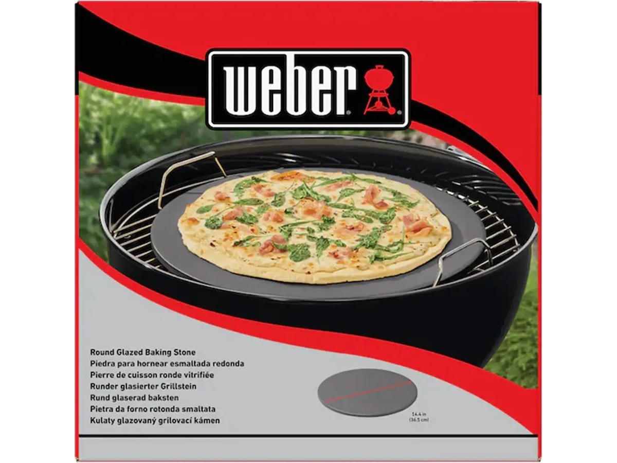 Weber Pizzasten Glaserad Rund 36cm Grillverktøy & tilbehørssett