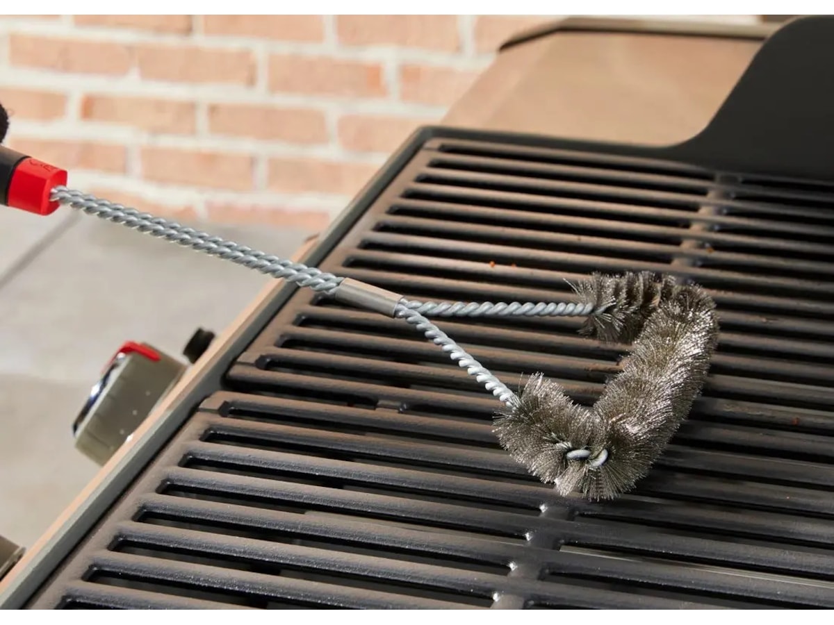 Weber Grillbørste Tresidig 46 cm Grillverktøy & tilbehørssett